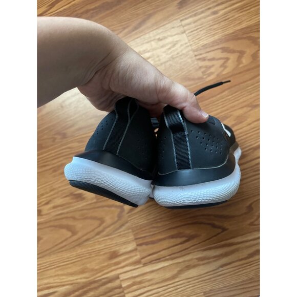 Men's Under Armour Charged Assert 8 Running Sneaker Black/White 8.5 - Picture 2 of 7